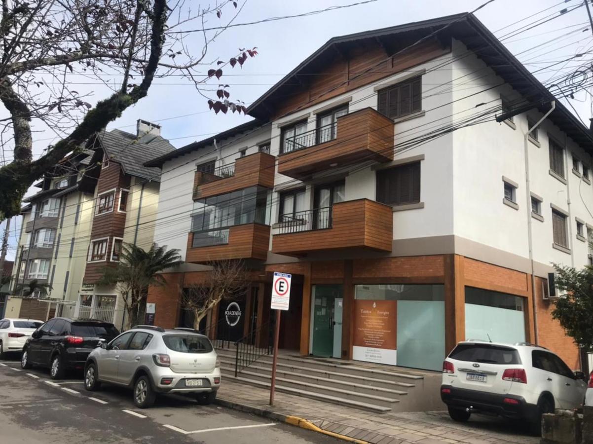 Apartamento Rua Coberta Gramado Golden 02 Exterior foto